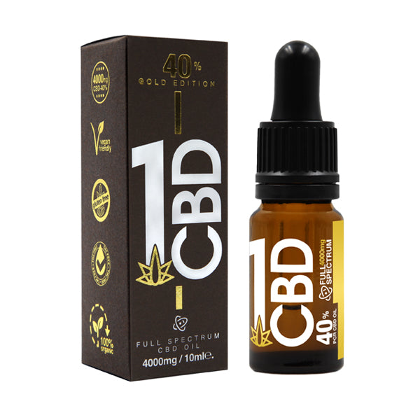 
                  
                    Load image into Gallery viewer, 40% Gold Edition Pure Hemp CBD Oil
                  
                