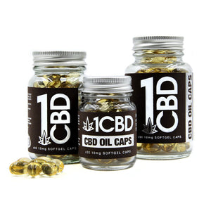 
                  
                    Load image into Gallery viewer, 1CBD 10mg Softgel Capsules
                  
                